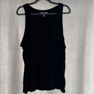 Market & Spruce Classic Black Tank Top